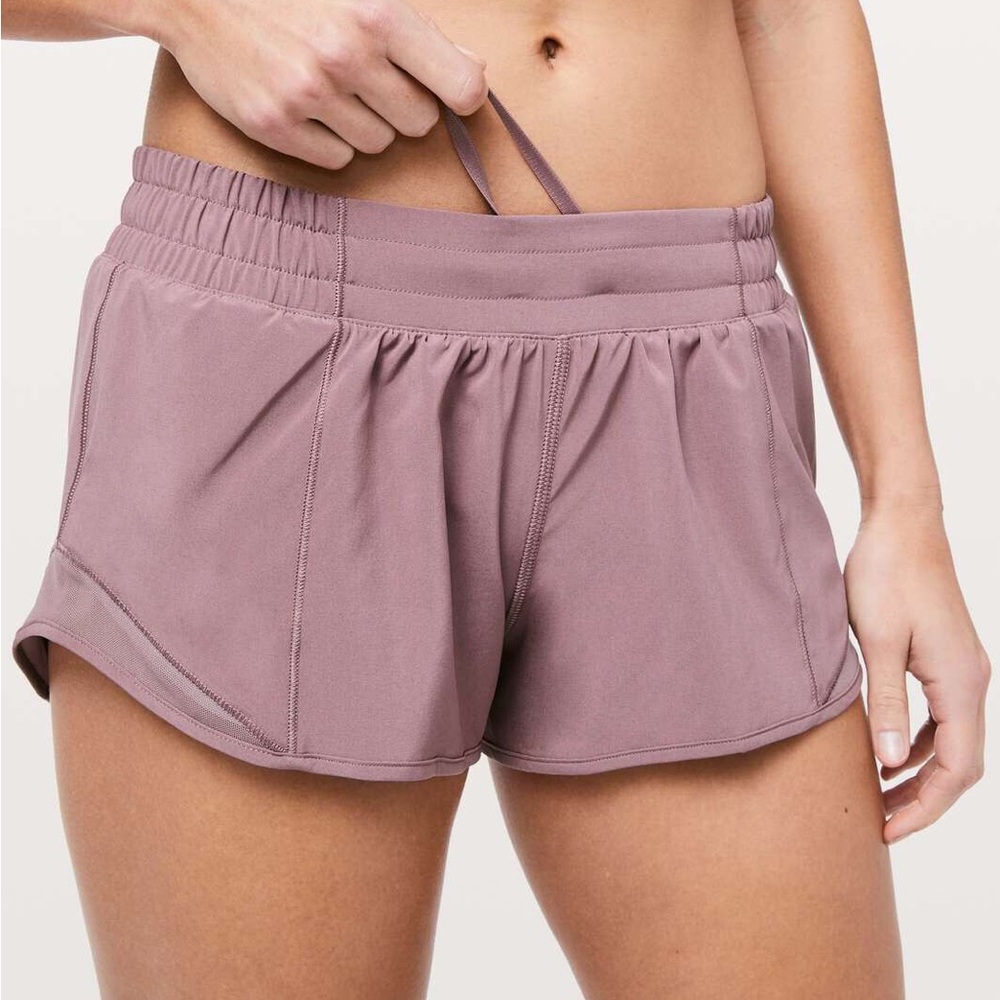 lululemon athletica Dusty Pink Athletic Shorts